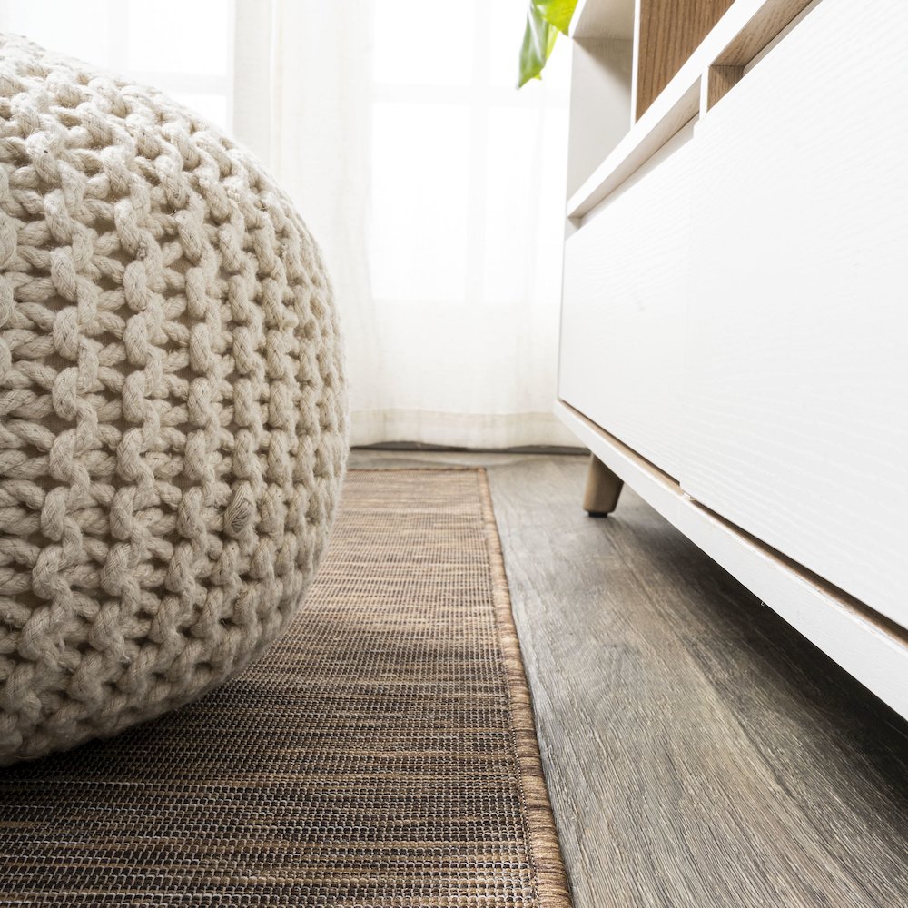 Ethan Modern Flatweave Solid Area Rug