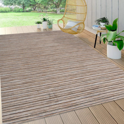 Finn Modern Farmhouse Pinstripe Area Rug