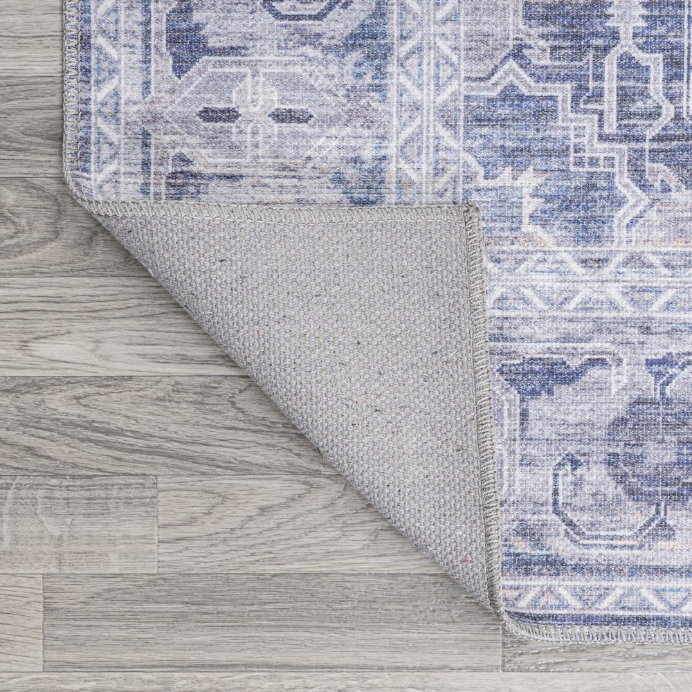 Alanya Ornate Medallion Washable Indoor/Outdoor Area Rug