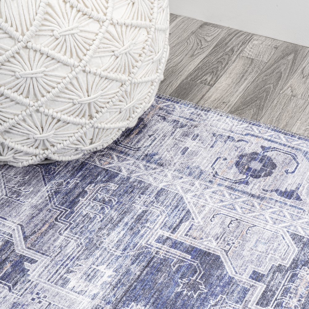 Alanya Ornate Medallion Washable Indoor/Outdoor Area Rug