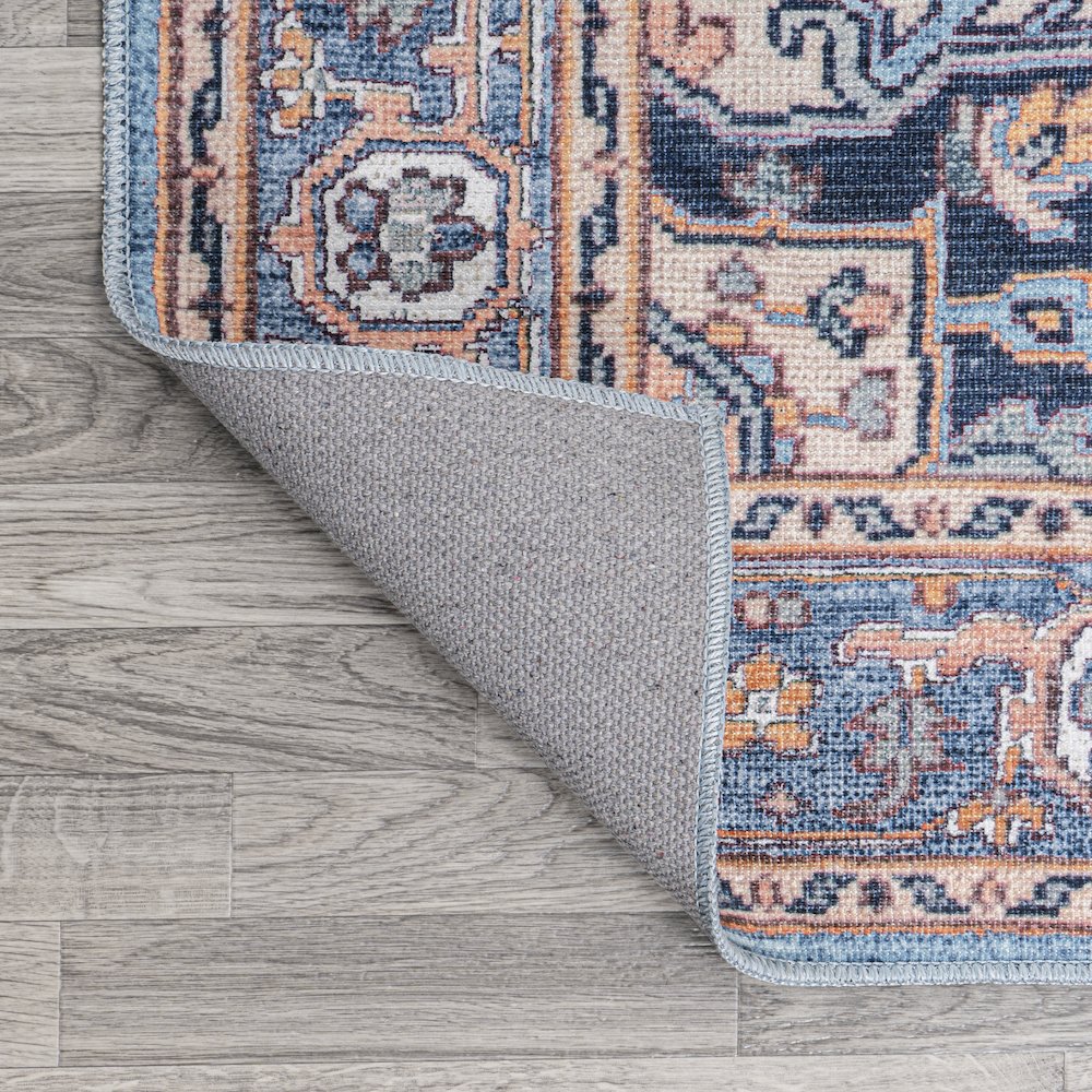 Cirali Ornate Large Medallion Washable Indoor/Outdoor Area Rug