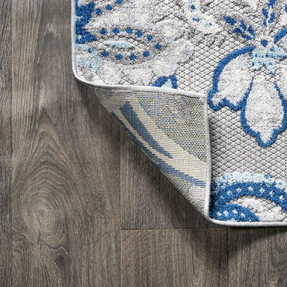 Gordes Paisley High-Low Indoor/Outdoor Area Rug