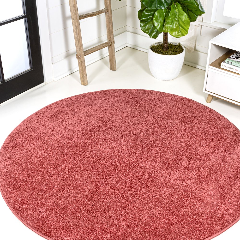 Haze Solid Low-Pile Area Rug