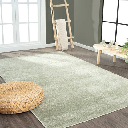 Haze Solid Low-Pile Area Rug