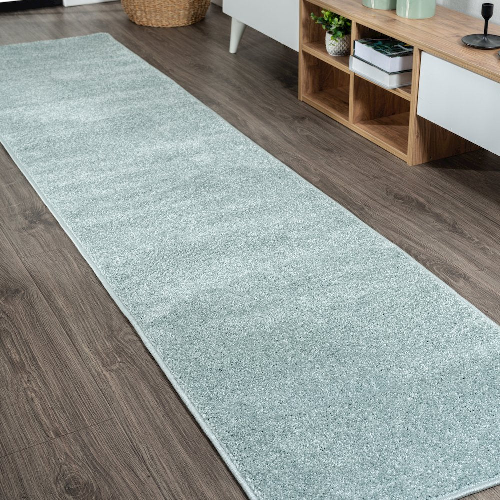 Haze Solid Low-Pile Area Rug
