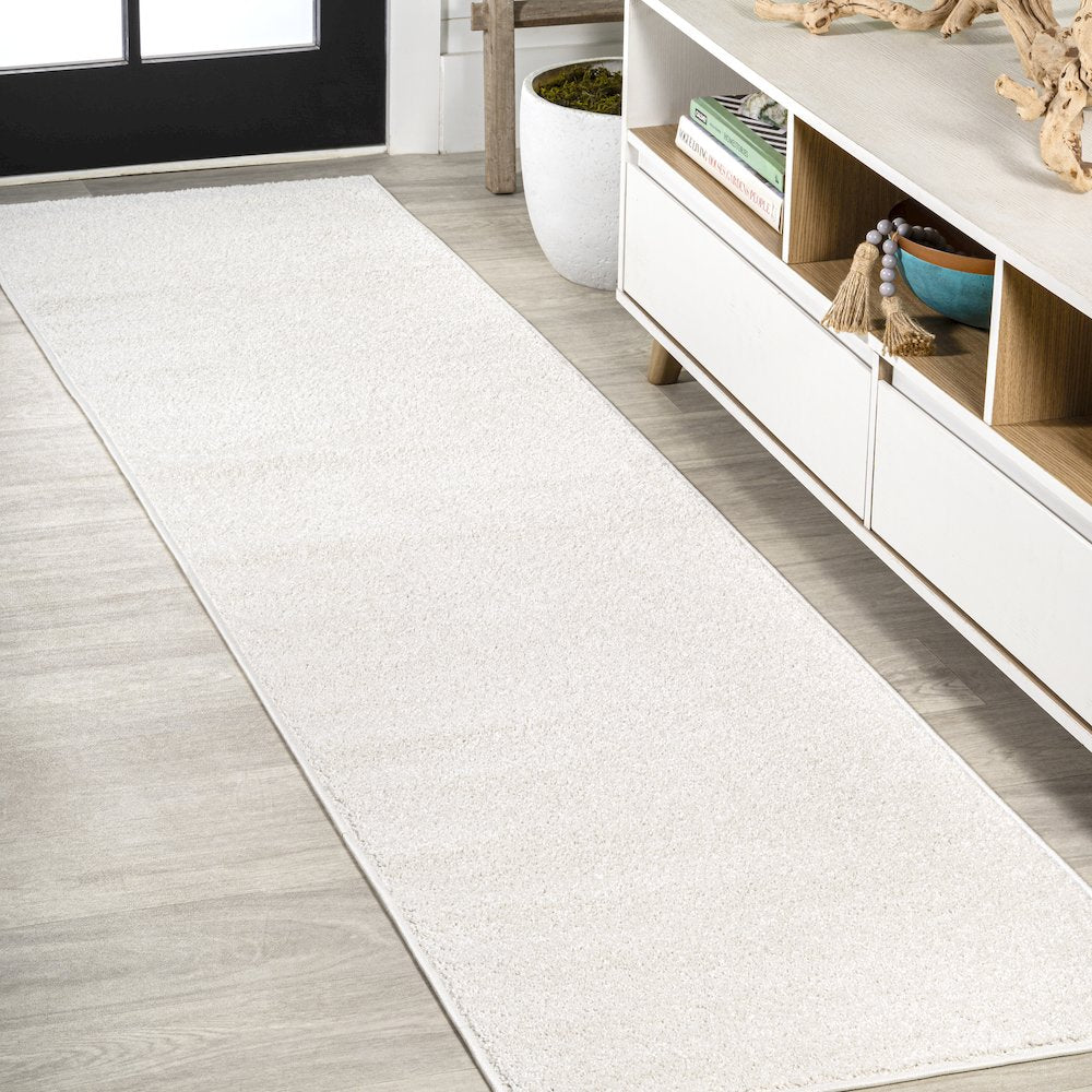 Haze Solid Low-Pile Area Rug
