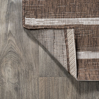 Colonia Berber Stripe Indoor/Outdoor Area Rug