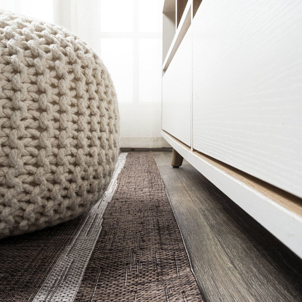 Colonia Berber Stripe Indoor/Outdoor Area Rug