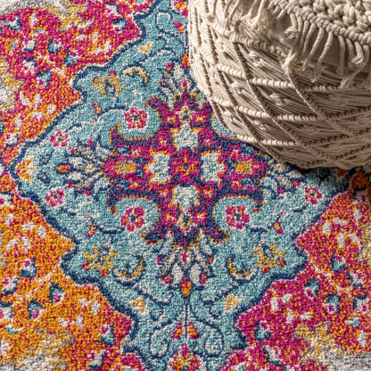 Bohemian Flair Boho Vintage Medallion Area Rug