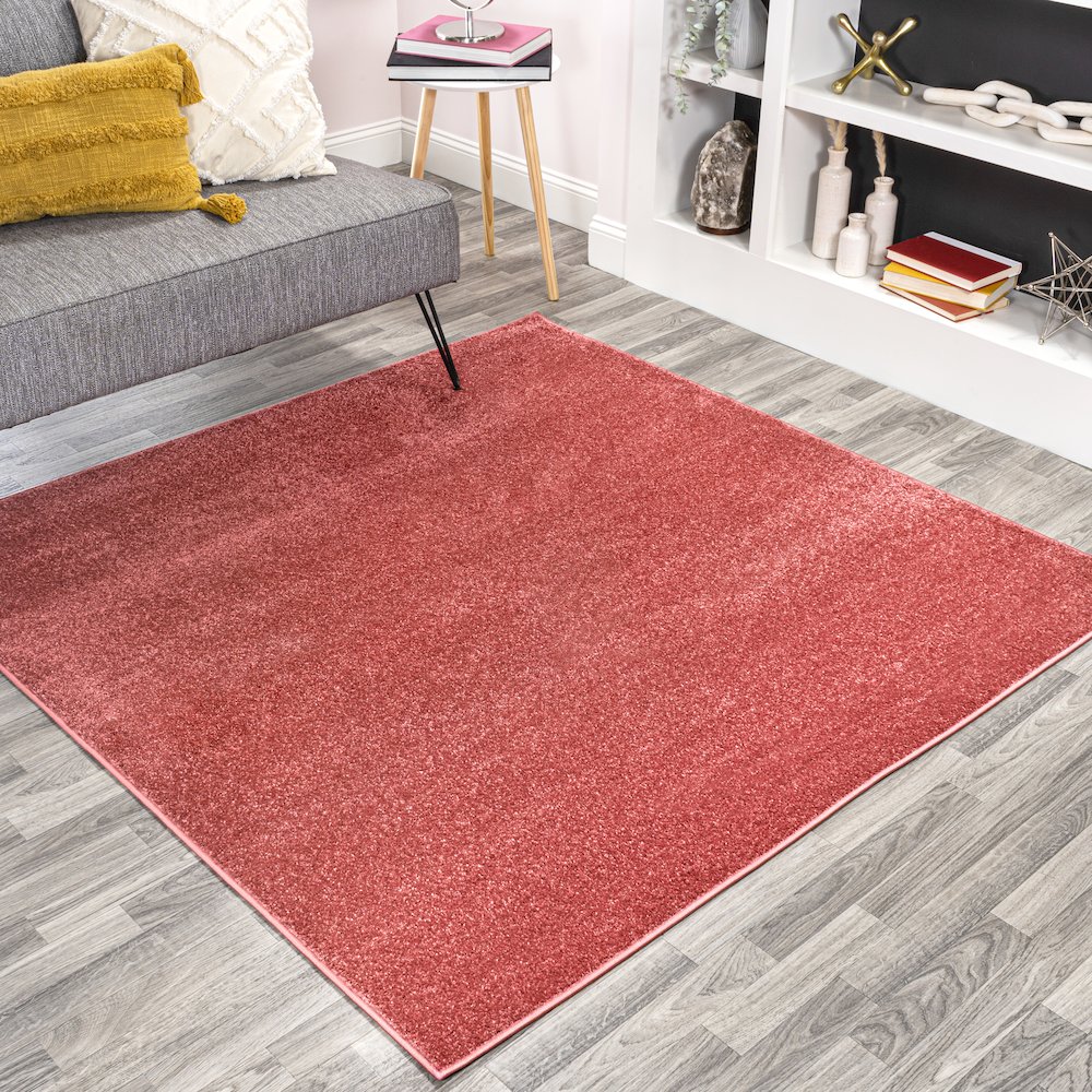 Haze Solid Low-Pile Area Rug
