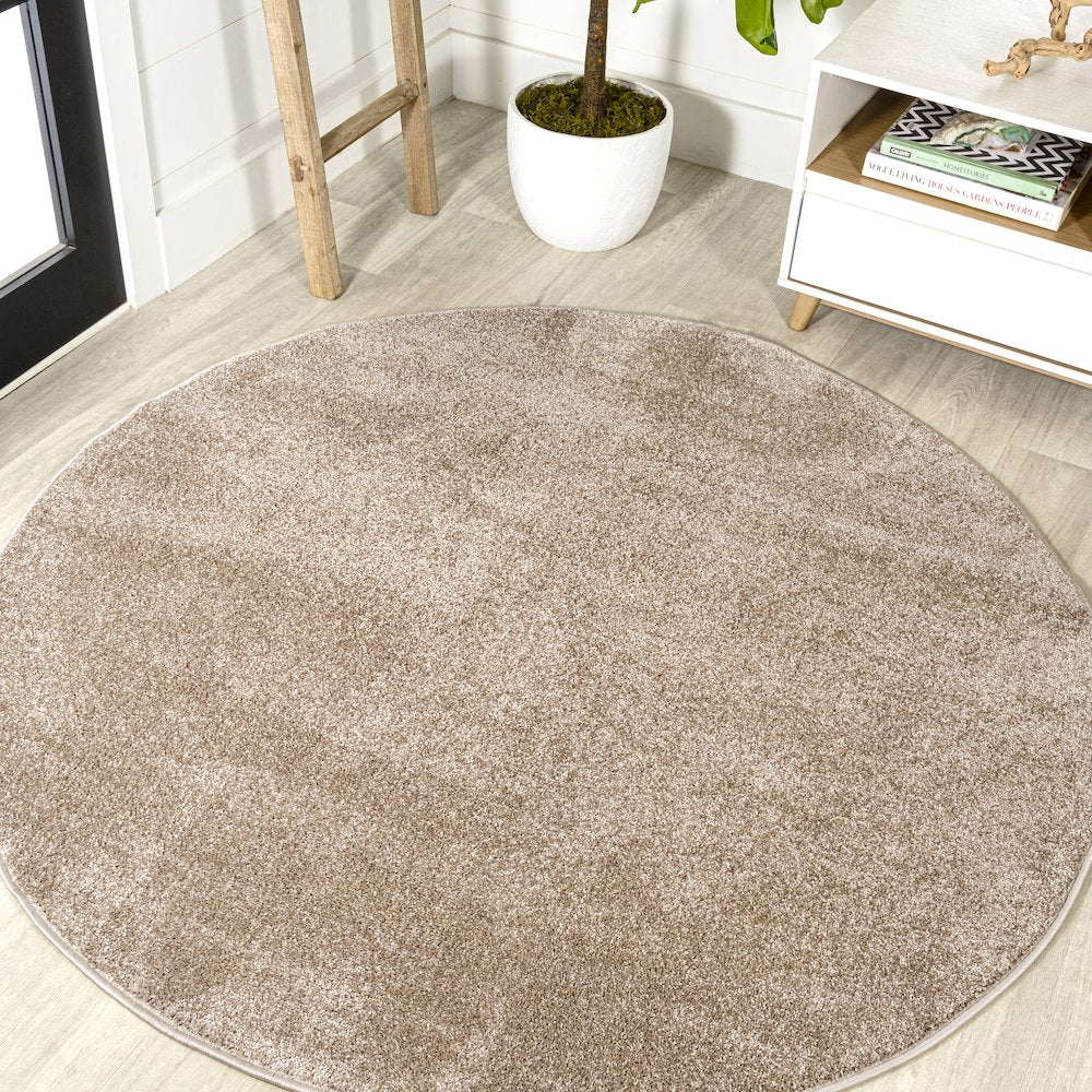 Haze Solid Low-Pile Area Rug