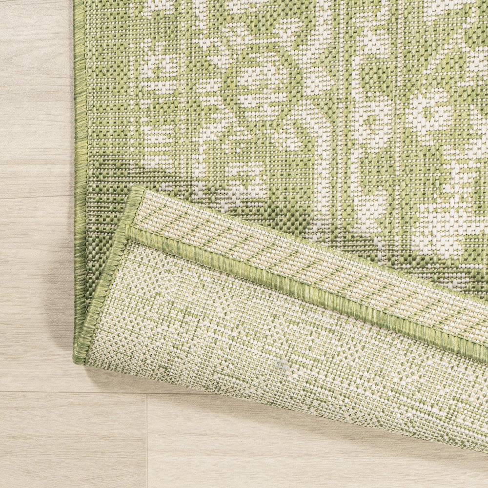 Malta Bohemian Medallion Textured Weave Indoor/Outdoor Area Rug
