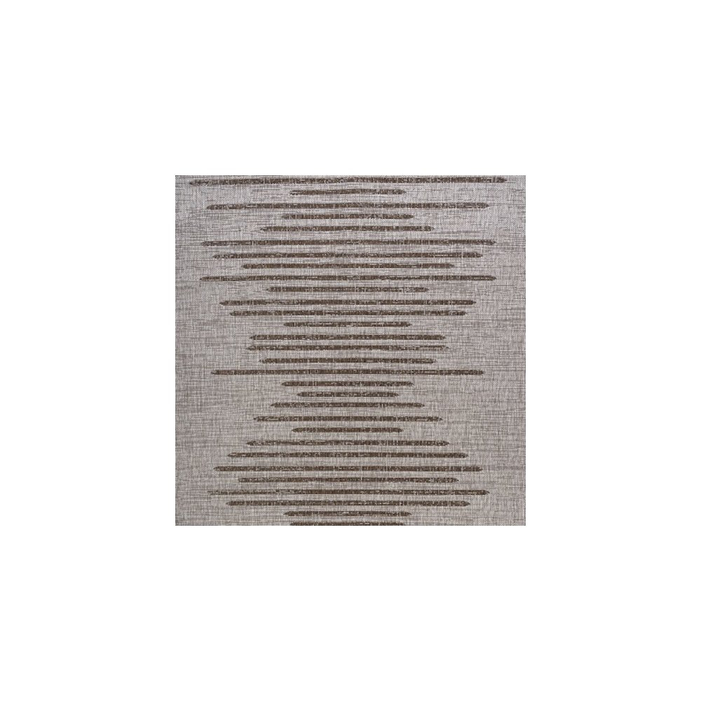 Zolak Berber Stripe Geometric Beige   Indoor/Outdoor  Rug