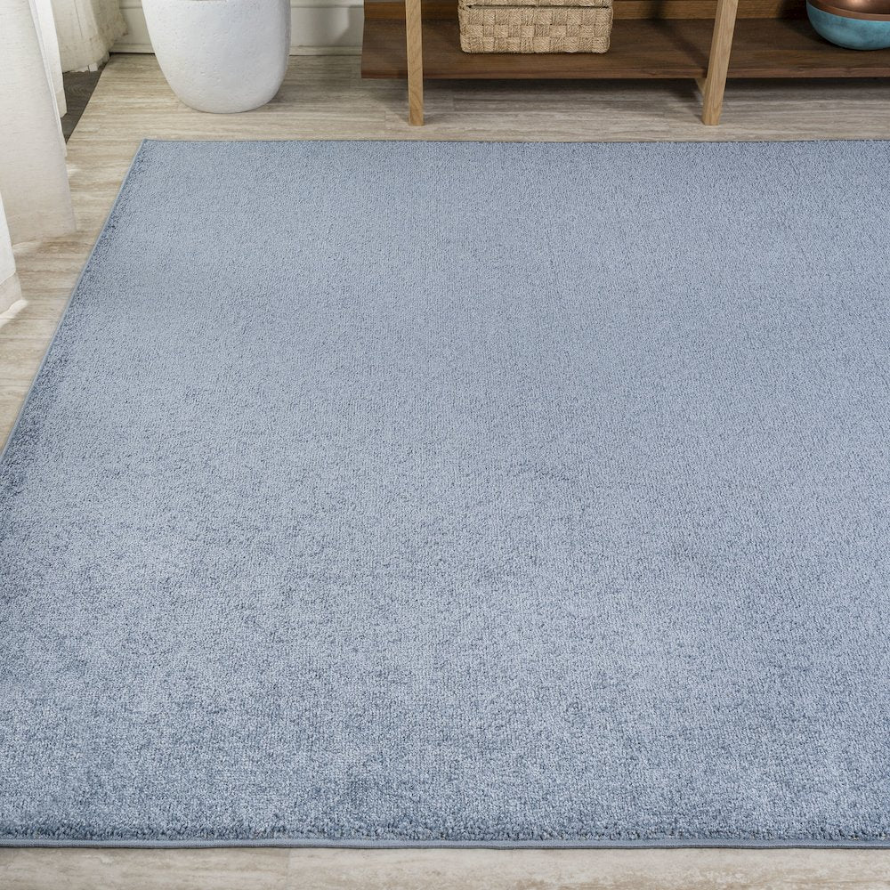 Haze Solid Low-Pile Area Rug