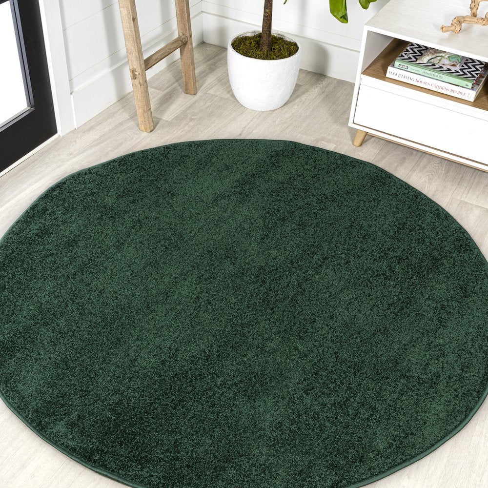 Haze Solid Low-Pile Area Rug