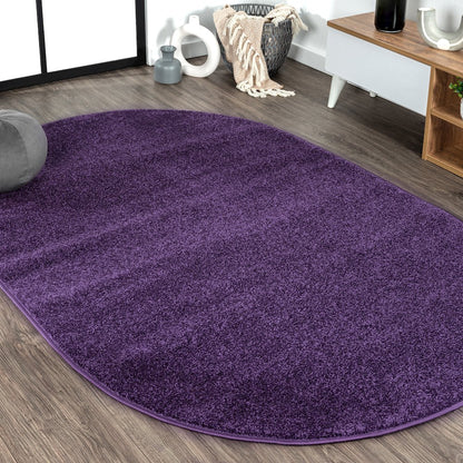 Haze Solid Low-Pile Area Rug