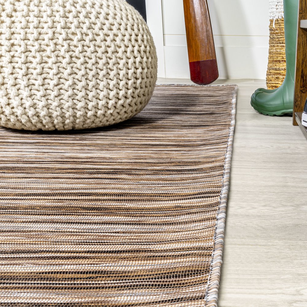 Finn Modern Farmhouse Pinstripe Area Rug