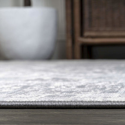 Modern Persian Vintage Medallion Light Area Rug