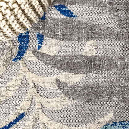 Tropics Palm Leaves Indoor/Outdoor Area Rug