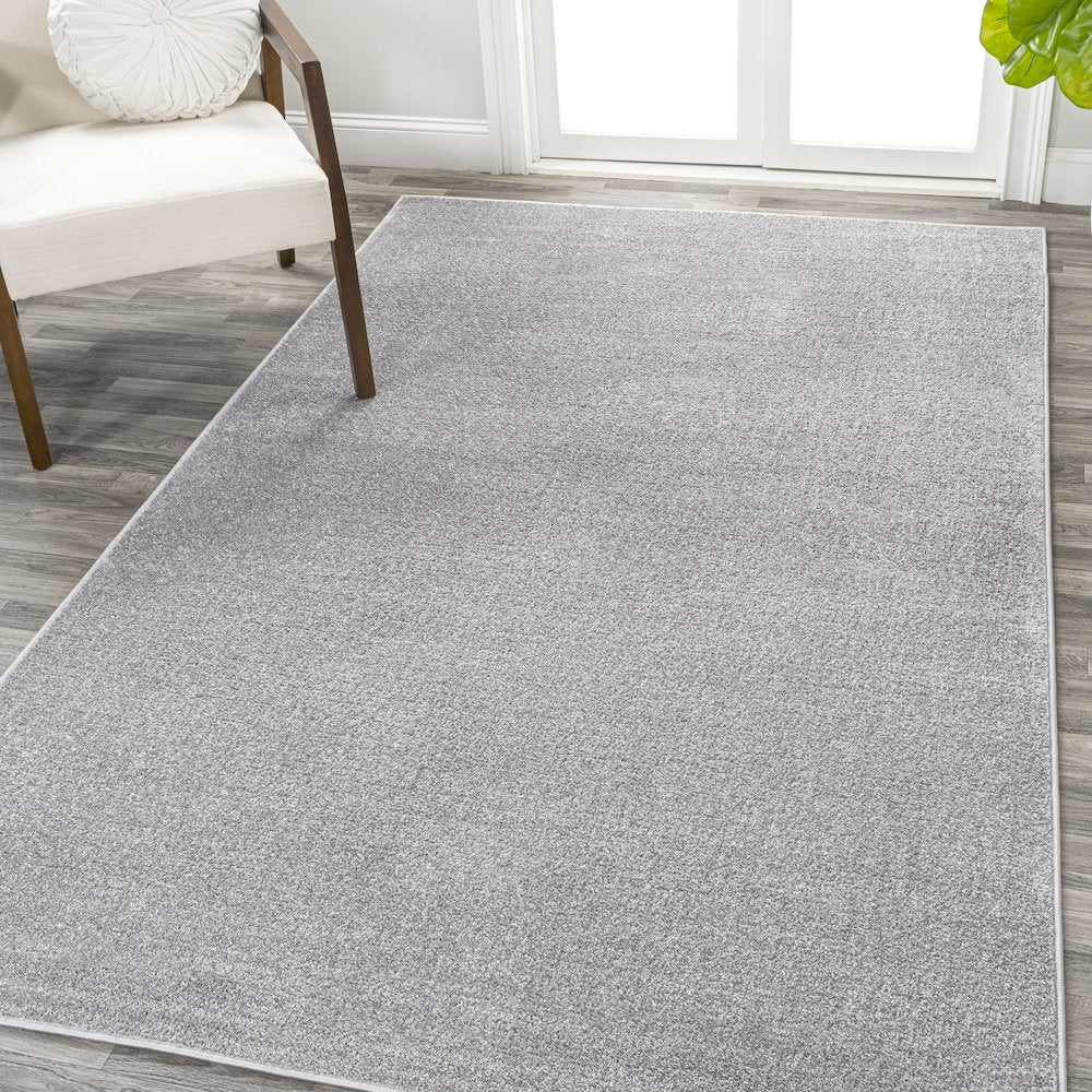 Haze Solid Low-Pile Area Rug