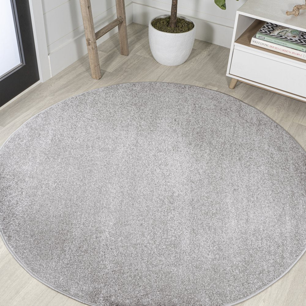Haze Solid Low-Pile Area Rug