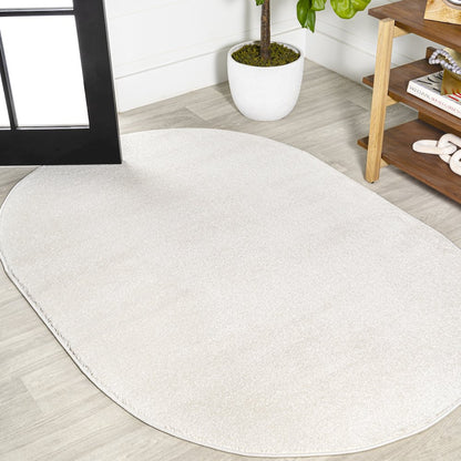 Haze Solid Low-Pile Area Rug