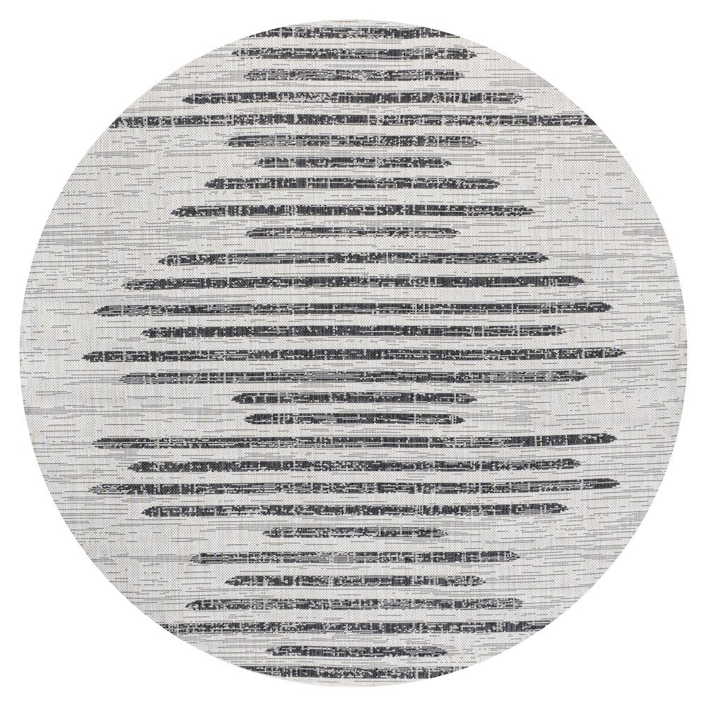 Zolak Berber Stripe Geometric Indoor/Outdoor Area Rug
