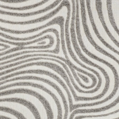 Maribo High-Low Abstract Groovy StripedIndoor/Outdoor Runner Rug