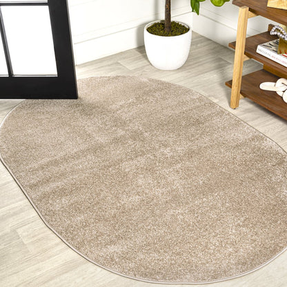 Haze Solid Low-Pile Area Rug