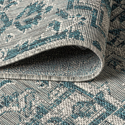 Estrella Bohemian Medallion TetuWeaveIndoor/Outdoor  Rug