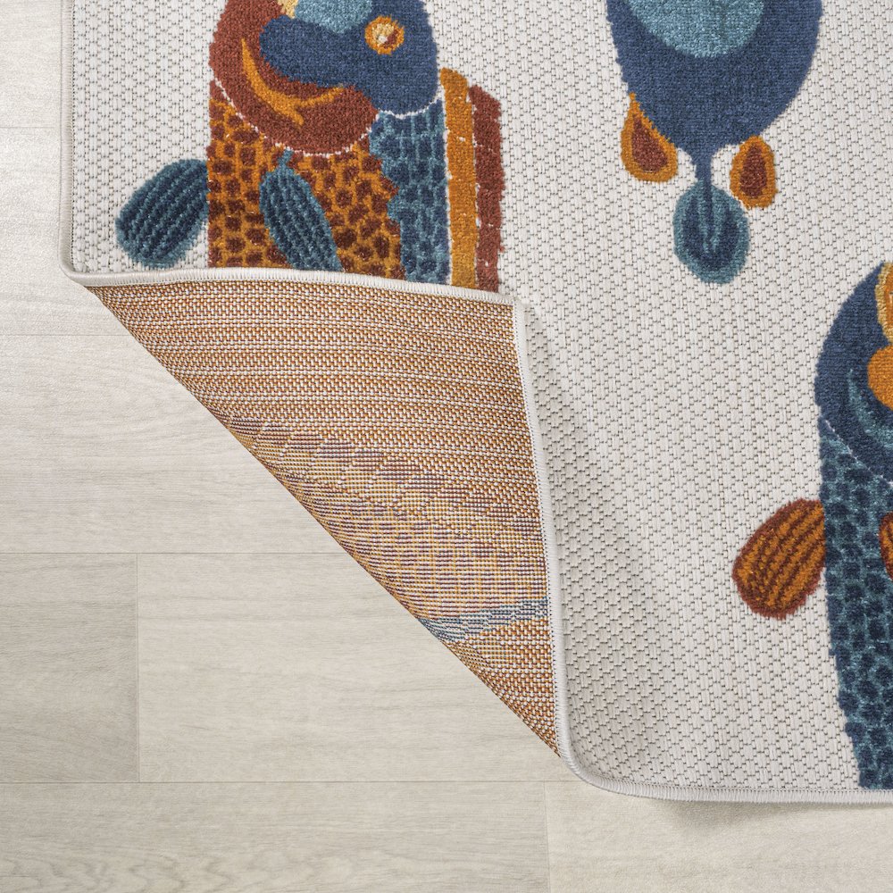 Algarve Modern Fish High-Low Indoor/Outdoor Area Rug