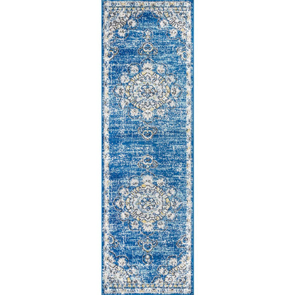 Leann Bohemian Flair Boho Vintage Medallion Area Rug