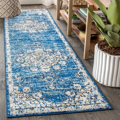 Leann Bohemian Flair Boho Vintage Medallion Area Rug