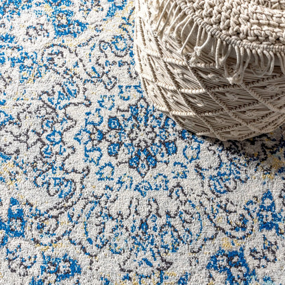 Leann Bohemian Flair Boho Vintage Medallion Area Rug