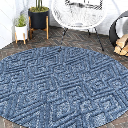 Balansat Moroccan Diamond Indoor/Outdoor Area Rug