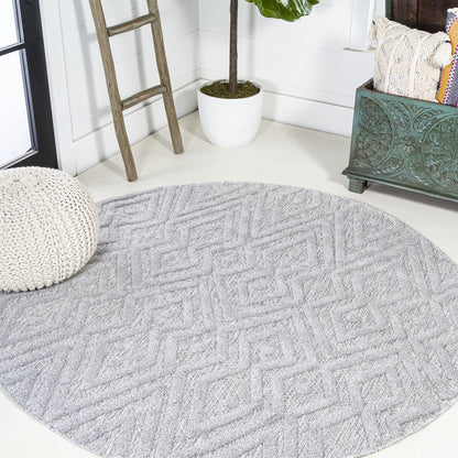 Balansat Moroccan Diamond Indoor/Outdoor Area Rug