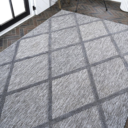 Salines Diamond Trellis Indoor/Outdoor Area Rug
