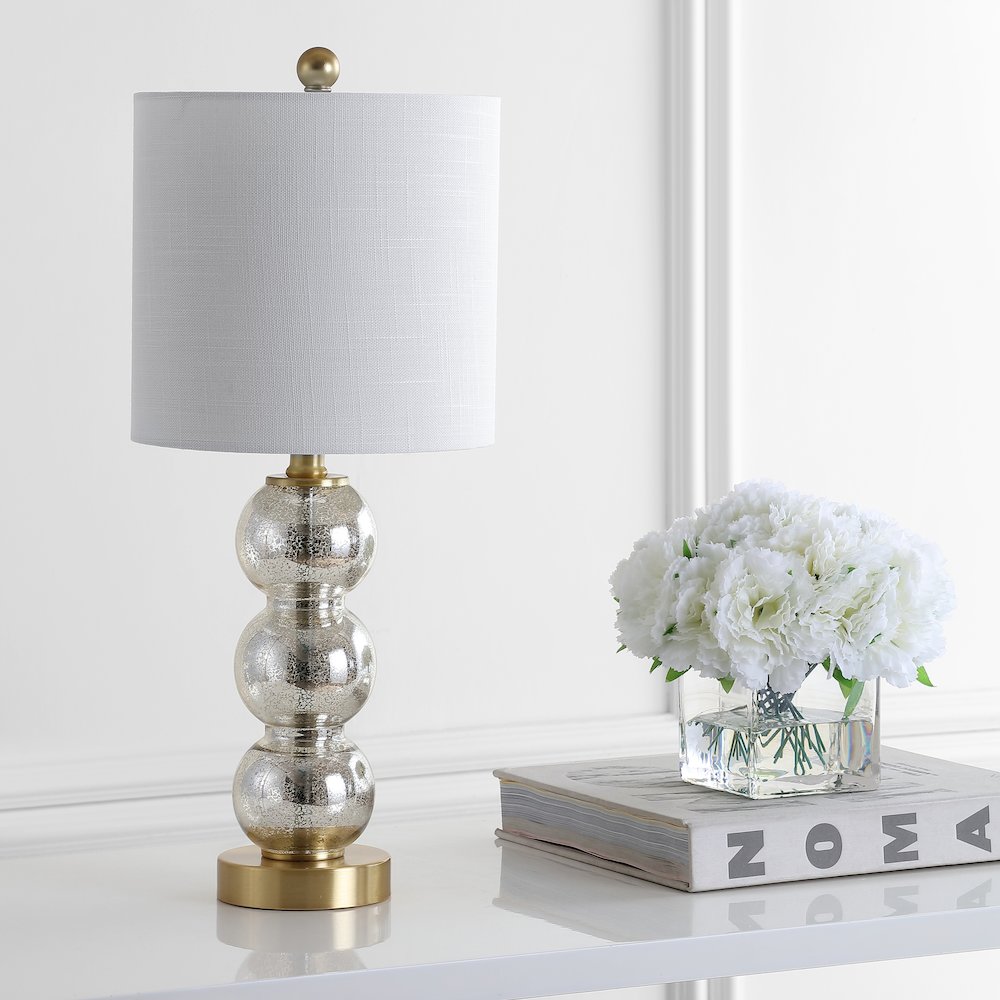 February Glassmetal Led Table Lamp