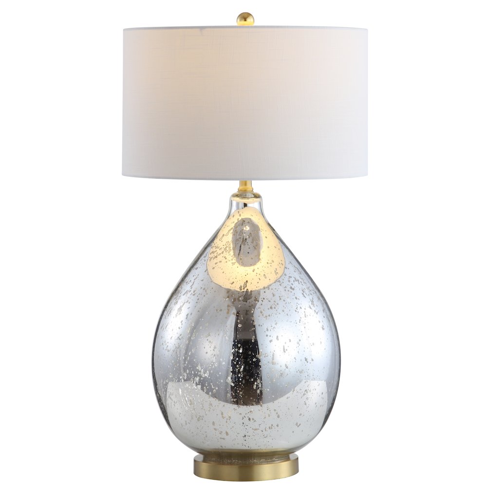 Sasha Glassmetal Led Table Lamp