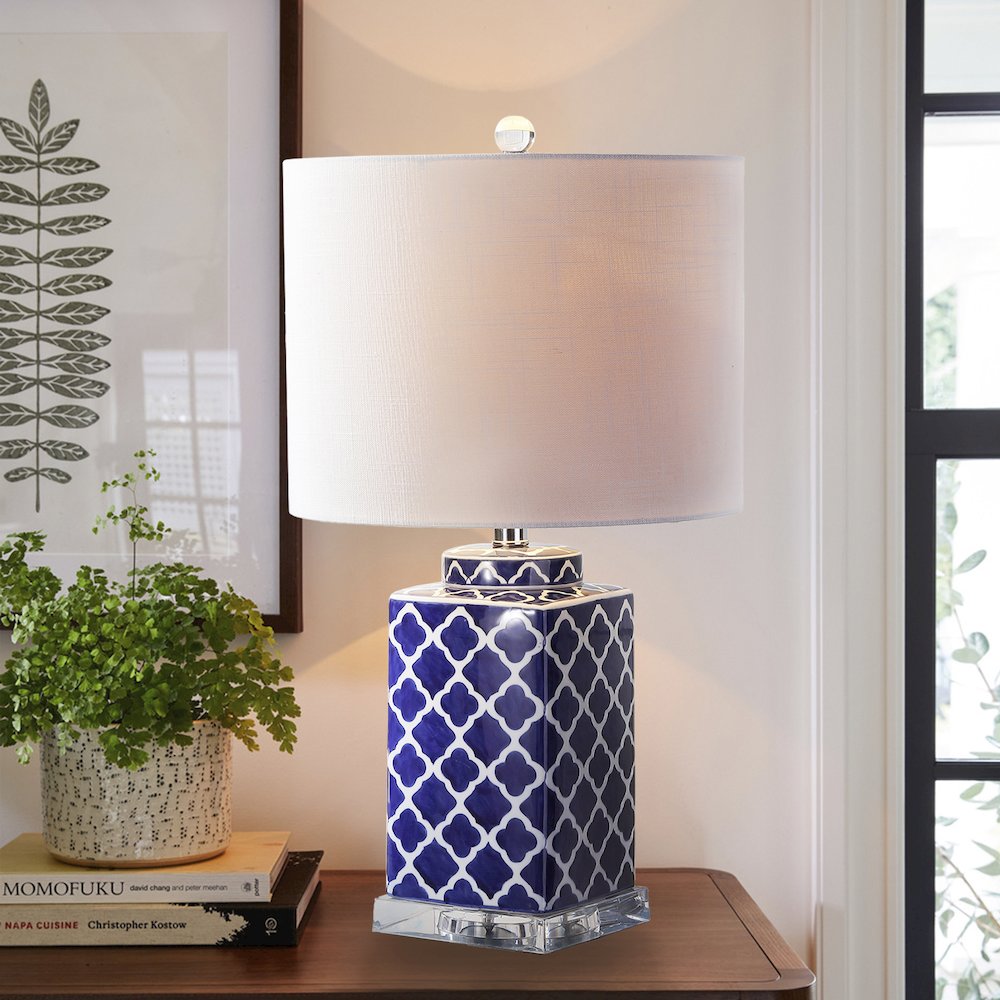 Clarke Chinoiserie Led Table Lamp