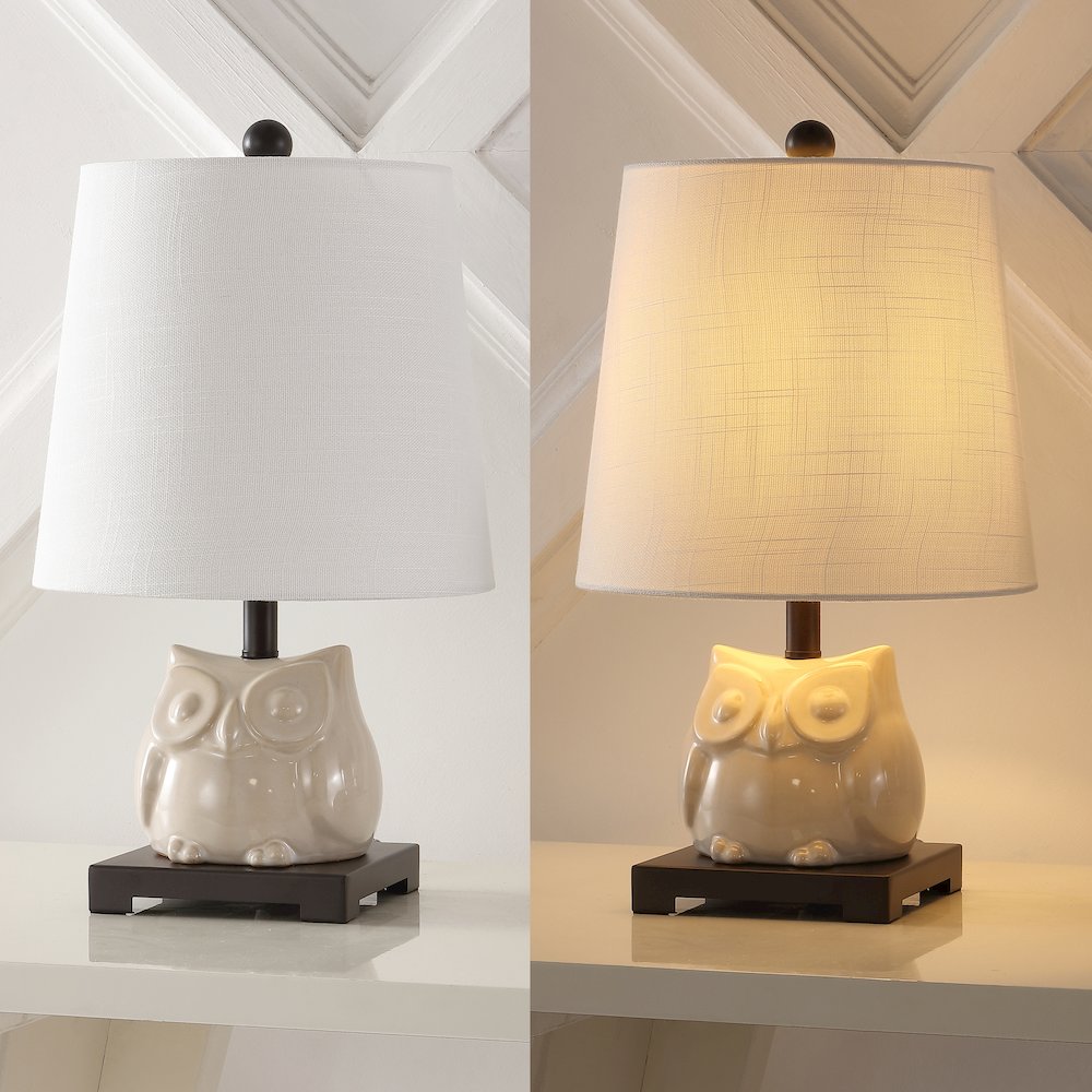 Justina Ceramic Mini Led Table Lamp