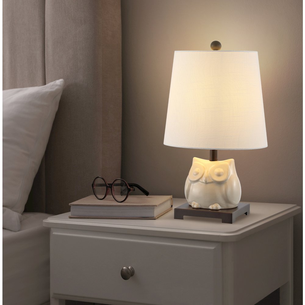Justina Ceramic Mini Led Table Lamp