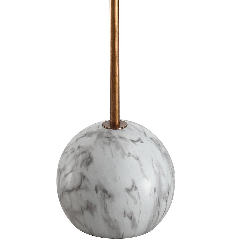 Miami Minimalist Resin/Metal Led Floor Lampite