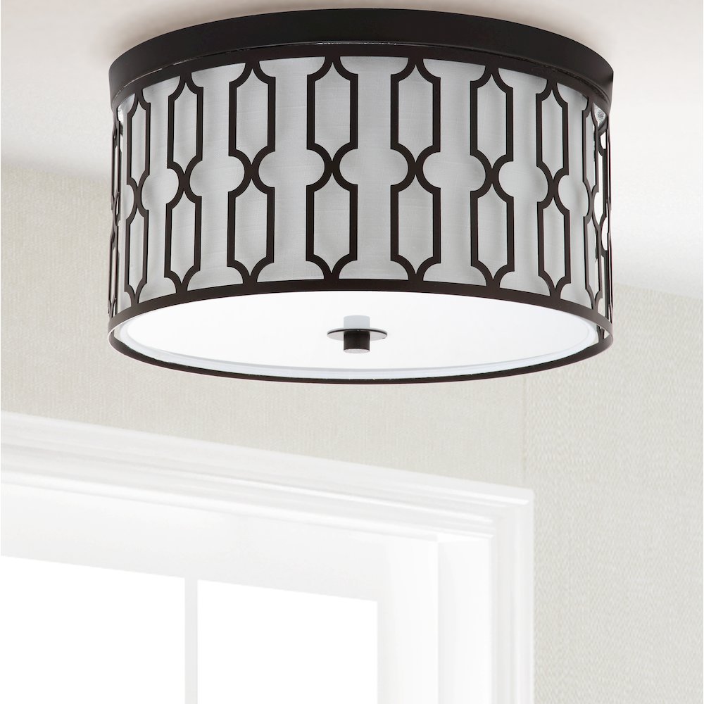 Link Metal Led Flush Mount