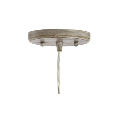 Fontaine Adjustable Greige Glass Led Pendant