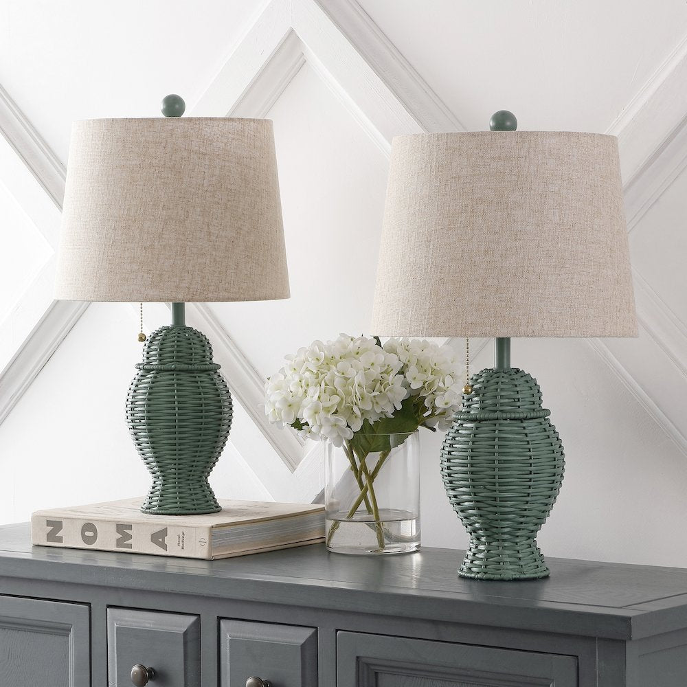 Margie Bohemian Rustic Iron Led Table Lamp