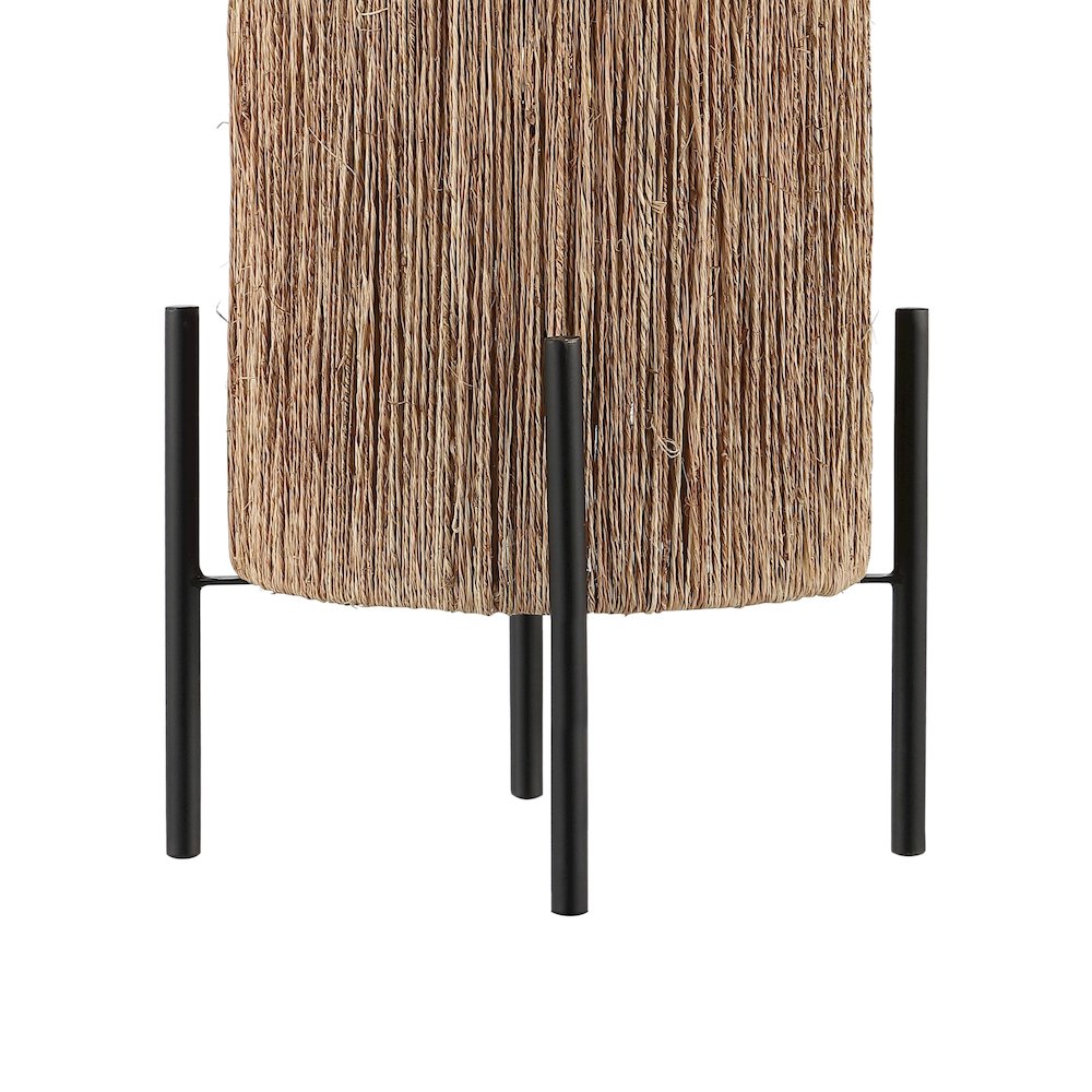 Kai Coastal Minimalist Rattan Led Table Lamp