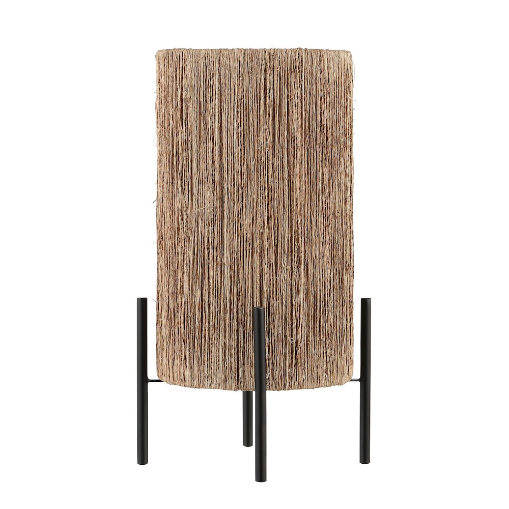 Kai Coastal Minimalist Rattan Led Table Lamp