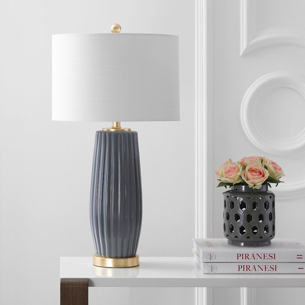 Roman Ceramic Led Table Lamp