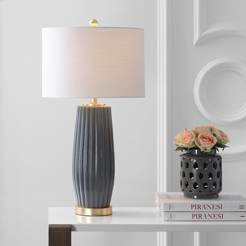 Roman Ceramic Led Table Lamp